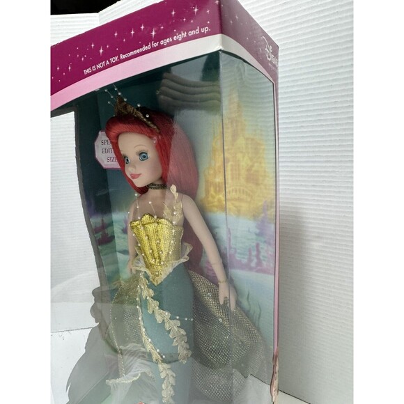 Disney Princess THE LITTLE MERMAID Special Edition Porcelain Keepsake Doll 2005 - Picture 10 of 16